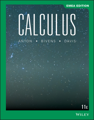Cover image: Calculus: Late Transcendentals, EMEA Edition 11th edition 9781119657262