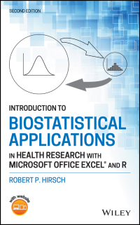 Cover image: Introduction to Biostatistical Applications in Health Research with Microsoft Office Excel and R 2nd edition 9781119722595