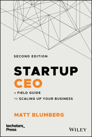 Imagen de portada: Startup CEO: A Field Guide to Scaling Up Your Business (Techstars) 2nd edition 9781119723660