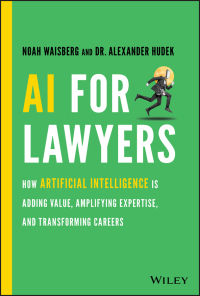 Cover image: AI For Lawyers 1st edition 9781119723844