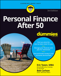 Cover image: Personal Finance After 50 For Dummies, 3rd Edition 3rd edition 9781119724186