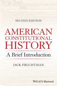 Imagen de portada: American Constitutional History 2nd edition 9781119734277