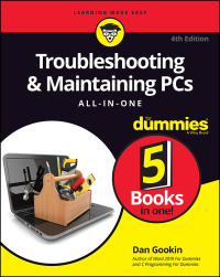 صورة الغلاف: Troubleshooting & Maintaining PCs All-in-One For Dummies 4th edition 9781119740308