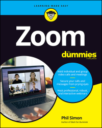 Cover image: Zoom For Dummies 1st edition 9781119742142