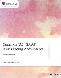 Imagen de portada: Common U.S. GAAP Issues Facing Accountants 2nd edition 9781119743408
