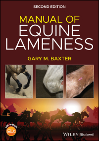 Cover image: Manual of Equine Lameness 2nd edition 9781119747079