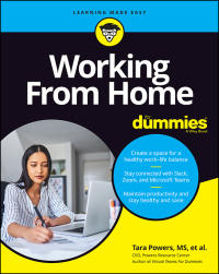 Imagen de portada: Working From Home For Dummies 1st edition 9781119748496