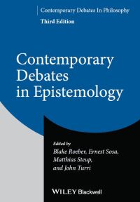 Cover image: Contemporary Debates in Epistemology 3rd edition 9781119755449