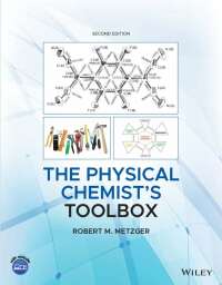 Cover image: The Physical Chemist's Toolbox 2nd edition 9781119755777