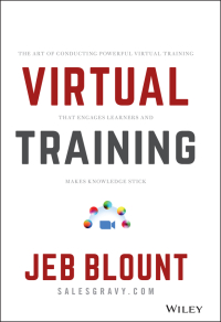 Cover image: Virtual Training: The Art of Conducting Powerful Virtual Training that Engages Learners and Makes Knowledge Stick 1st edition 9781119755838