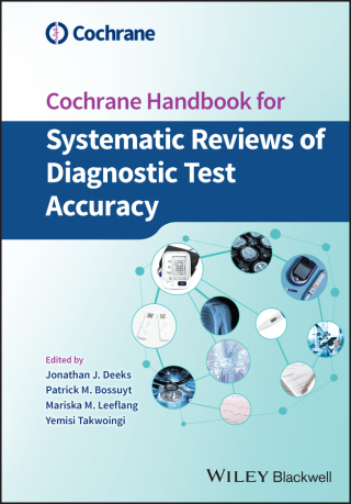 Cover image: Cochrane Handbook for Systematic Reviews of Diagnostic Test Accuracy 1st edition 9781119756163