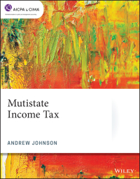 Cover image: Multistate Income Tax 1st edition 9781119756477