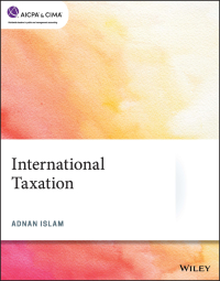 Cover image: International Taxation 1st edition 9781119756491