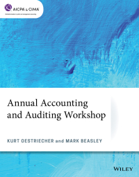 Cover image: Annual Accounting and Auditing Workshop 1st edition 9781119756507
