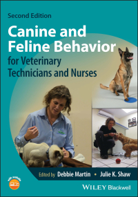 Cover image: Canine and Feline Behavior for Veterinary Technicians and Nurses 2nd edition 9781119765400