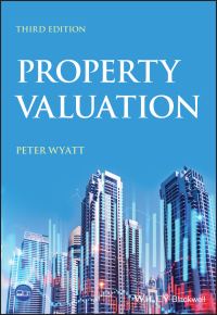 Cover image: Property Valuation 3rd edition 9781119767411