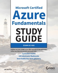 Cover image: Microsoft Certified Azure Fundamentals Study Guide 1st edition 9781119770923