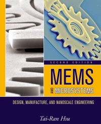 Immagine di copertina: MEMS and Microsystems: Design, Manufacture, and Nanoscale Engineering, 2nd Edition 2nd edition 9780470083017