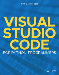 Cover image: Visual Studio Code for Python Programmers 1st edition 9781119773368