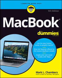 Imagen de portada: MacBook For Dummies, 9th Edition 9th edition 9781119775669