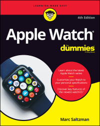 Cover image: Apple Watch For Dummies 4th edition 9781119776826
