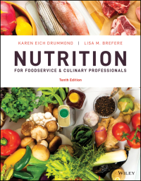 Imagen de portada: Nutrition for Foodservice and Culinary Professionals, Enhanced eText 10th edition 9781119777199