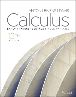 Cover image: Calculus: Early Transcendentals Single Variable 12th edition 9781119778165