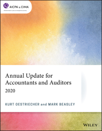 Cover image: Annual Update for Accountants and Auditors: 2020 1st edition 9781119784616