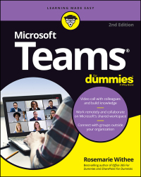 Imagen de portada: Microsoft Teams For Dummies, 2nd Edition 2nd edition 9781119786221