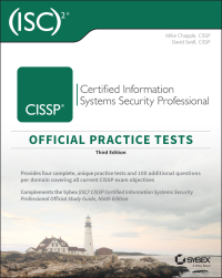 Imagen de portada: (ISC)2 CISSP Certified Information Systems Security Professional Official Practice Tests 3rd edition 9781119787631