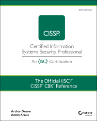 Omslagafbeelding: The Official (ISC)2 CISSP CBK Reference 6th edition 9781119789994