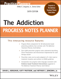 Cover image: The Addiction Progress Notes Planner, 6th Edition 6th edition 9781119793052