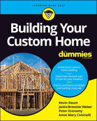 Imagen de portada: Building Your Custom Home For Dummies 2nd edition 9781119796794