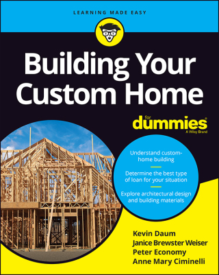 Cover image: Building Your Custom Home For Dummies 2nd edition 9781119796794