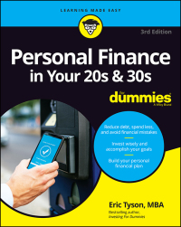 Imagen de portada: Personal Finance in Your 20s & 30s For Dummies, 3rd Edition 3rd edition 9781119805434