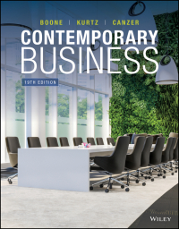 Cover image: Contemporary Business, Enhanced eText 19th edition 9781119812630