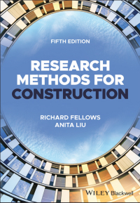 Cover image: Research Methods for Construction 5th edition 9781119814733