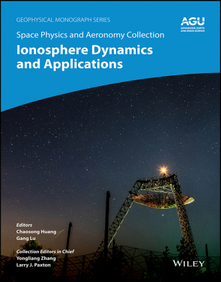 Imagen de portada: Space Physics and Aeronomy, Ionosphere Dynamics and Applications 1st edition 9781119507550