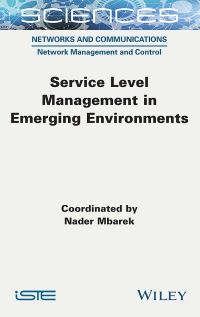 Imagen de portada: Service Level Management in Emerging Environments 1st edition 9781789450026