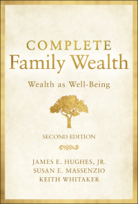 Cover image: Complete Family Wealth: Wealth as Well-Being, 2nd Edition 2nd edition 9781119820031