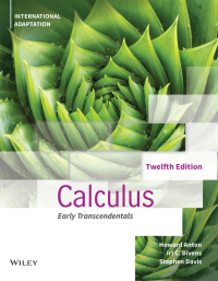 Omslagafbeelding: Calculus Early Transcendentals, International Adaptation 12th edition 9781119820482