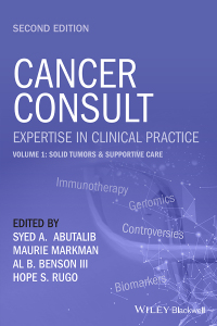 Cover image: Cancer Consult: Expertise in Clinical Practice, Volume 1 2nd edition 9781119823735