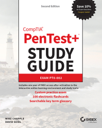 Cover image: CompTIA PenTest  Study Guide 2nd edition 9781119823810
