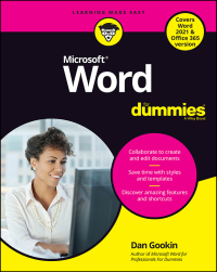 Imagen de portada: Word For Dummies 1st edition 9781119829171
