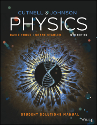 Imagen de portada: Physics, Student Solutions Manual 12th edition 9781119829843