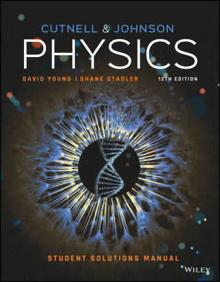 Omslagafbeelding: Physics, Student Solutions Manual 12th edition 9781119829843