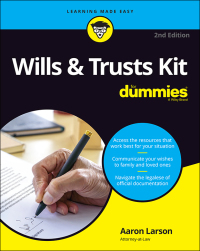 Imagen de portada: Wills & Trusts Kit For Dummies 2nd edition 9781119832188