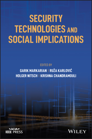 Cover image: Security Technologies and Social Implications 1st edition 9781119834144