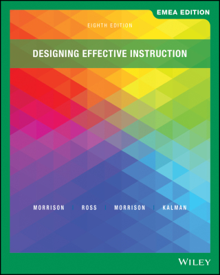 Omslagafbeelding: Designing Effective Instruction, EMEA Edition 8th edition 9781119599173