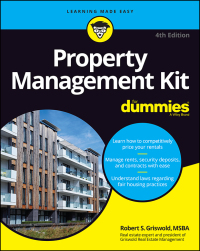 Imagen de portada: Property Management Kit For Dummies, 4th Edition 4th edition 9781119835783